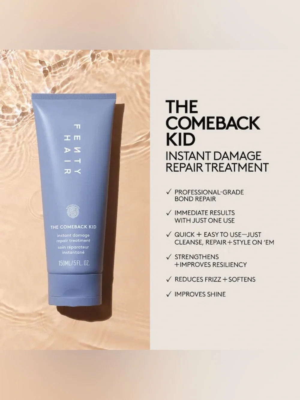 Fenty Beauty The Comeback Kid Instant Damage Repair Hair Treatment